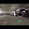 FPV RACING - 250 FPV Quadcopter racing in a carpark. BRING OUT THE DRONES!!